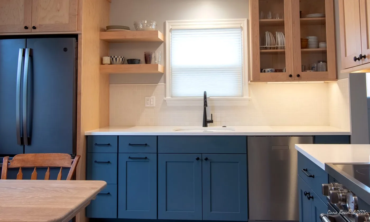 Kitchen and bathroom remodel featured kitchen view in Licton Springs
