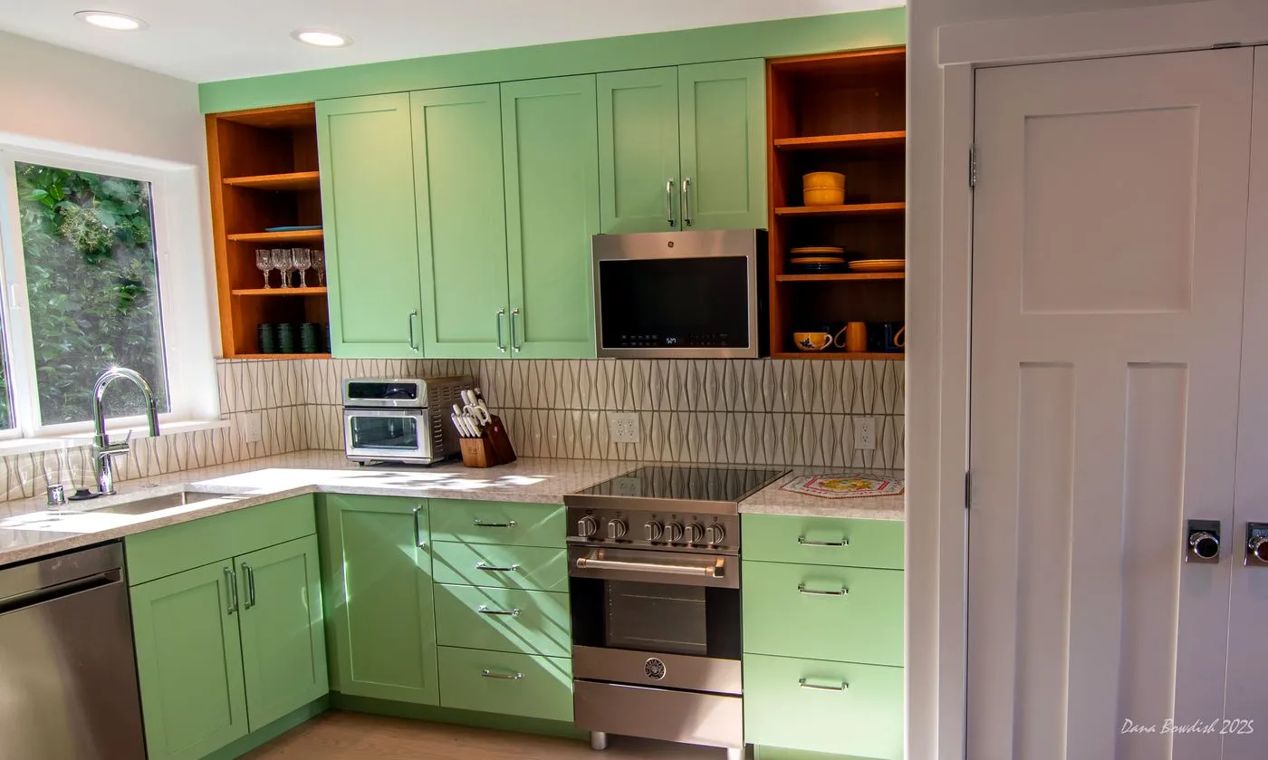 Kitchen inside the View Ridge DADU